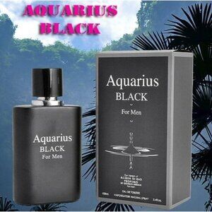 AQUARIUS BLACK For Men's  Mirage 3.4fl.oz EDT Cologne